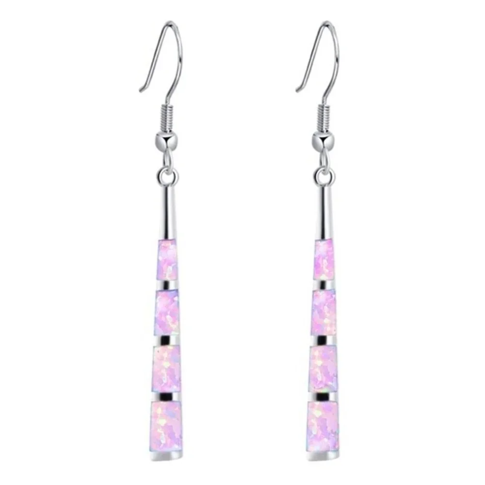 Silver Plated Fashion Hook Earrings, F573